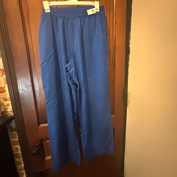 Old Navy Pants - Old Navy Women's Wide Leg Pants - Blue